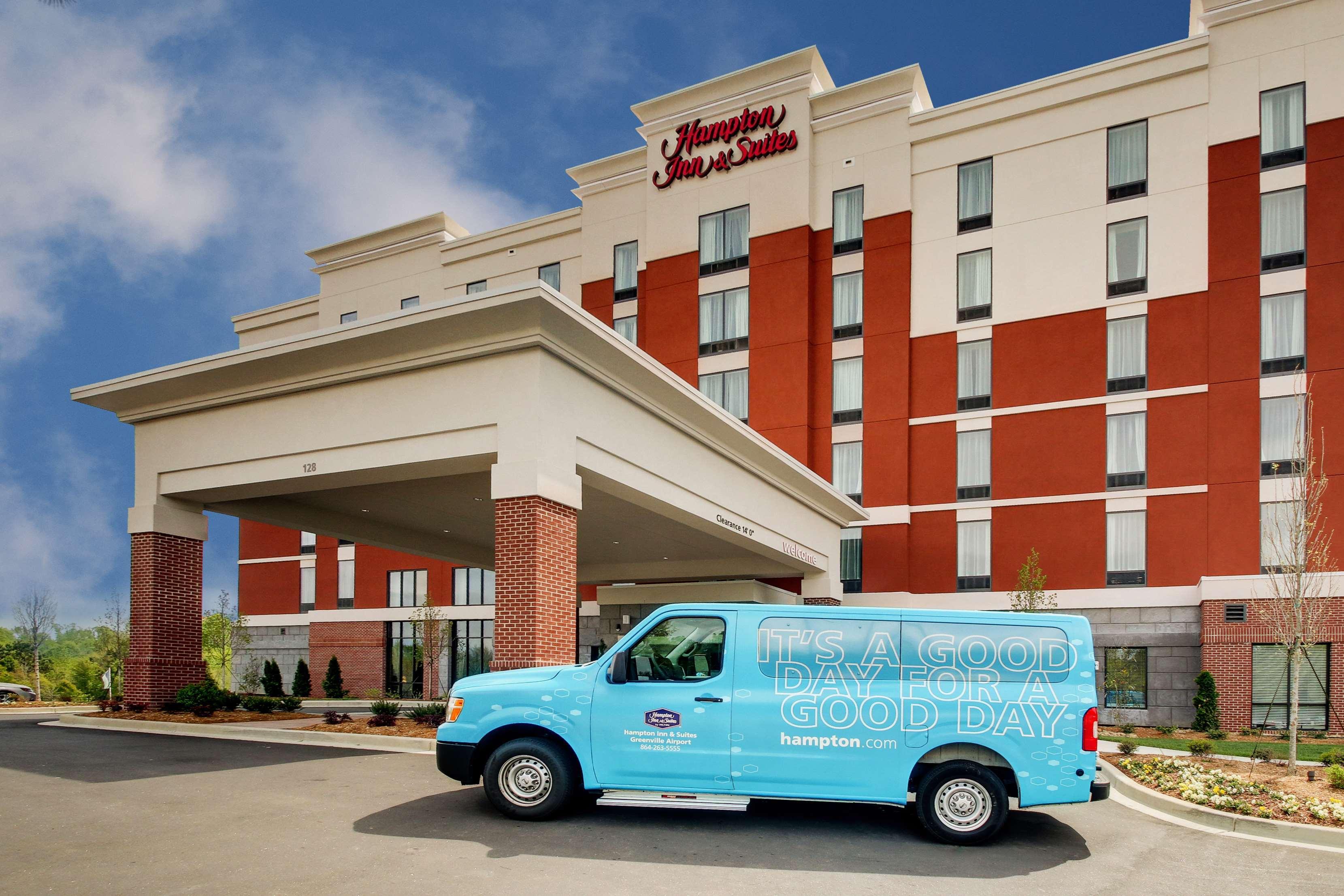 Hampton Inn & Suites Greenville Airport Dış mekan fotoğraf